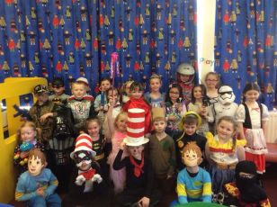 P1/2 enjoy World Book Day