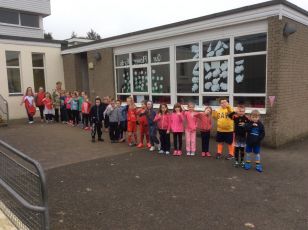 P2/3 walk 1 mile for Sport Relief 
